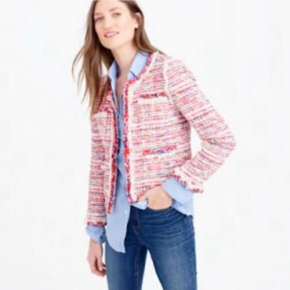J. Crew French Tweed Lady Jacket - Picture 2 of 8